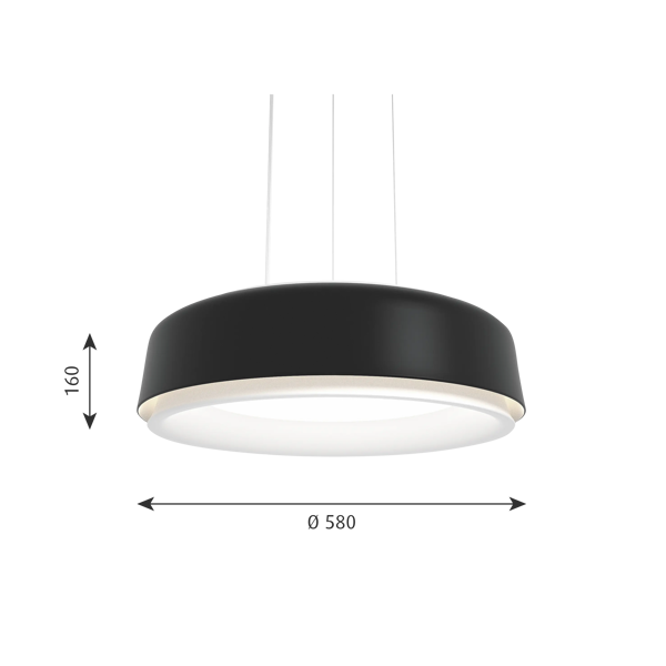 LP Grand Suspended dimensions