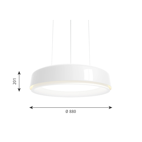 LP Grand Suspended dimensions