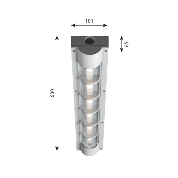 AL 600 dimensions