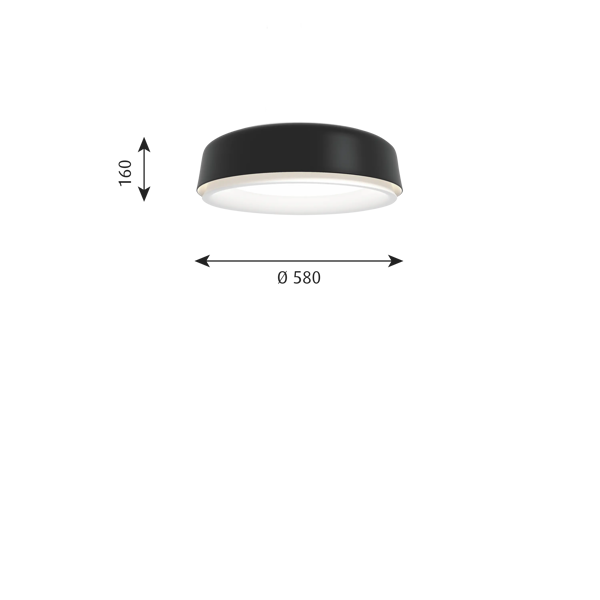 LP Grand Surface Mounted dimensions
