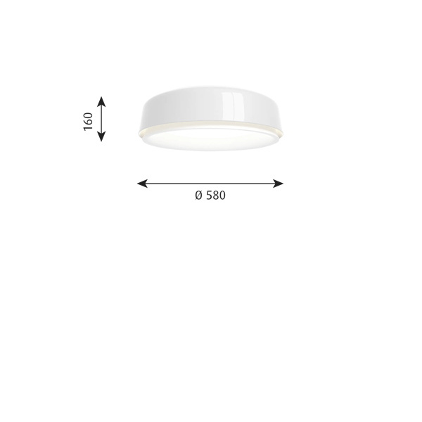 LP Grand Surface Mounted dimensions