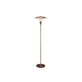 PH 3½-2½ Koper Staande lamp
