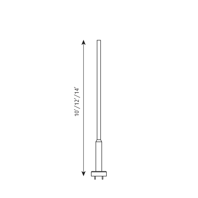 Dual Round Pole (US)