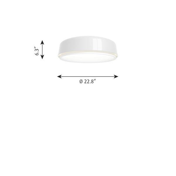 LP Grand Surface Mounted dimensions