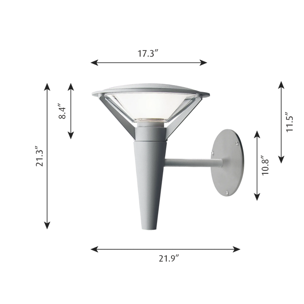 Kipp Wall Lamp dimensions