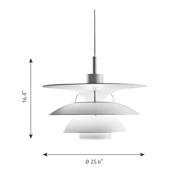 ルイスポールセンPH5 PH 5-4½ & PH 6½-6 Pendant Lights | Louis Poulsen