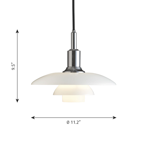 PH 3/2 Pendant dimensions