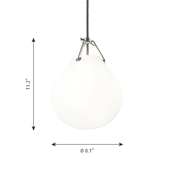 Moser Hand-Blown Glass Pendant Light | Louis Poulsen