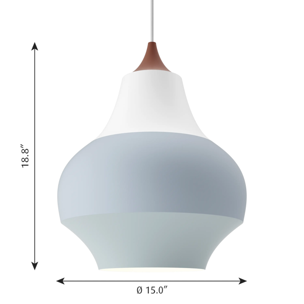 Cirque Pendant dimensions
