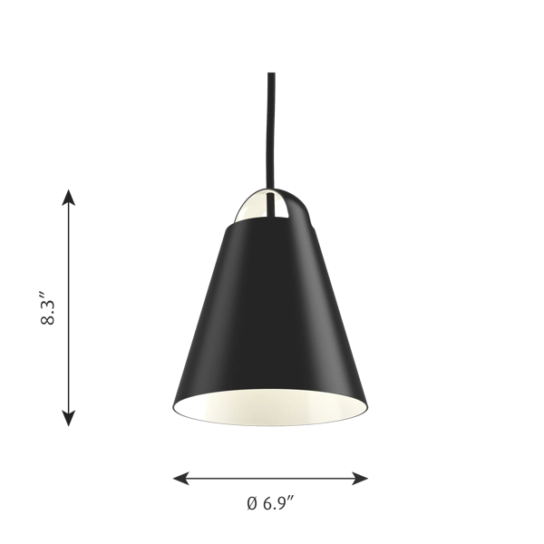 Above Pendant dimensions