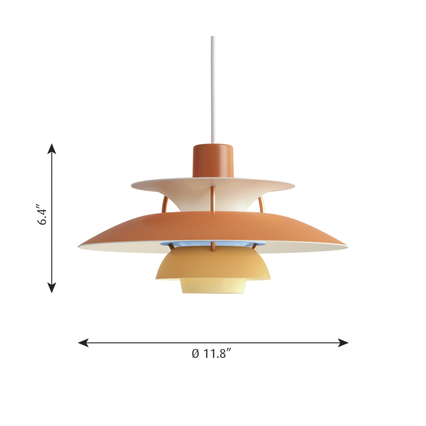 PH 5 Mini Pendant Light in Multiple Colors | Louis Poulsen