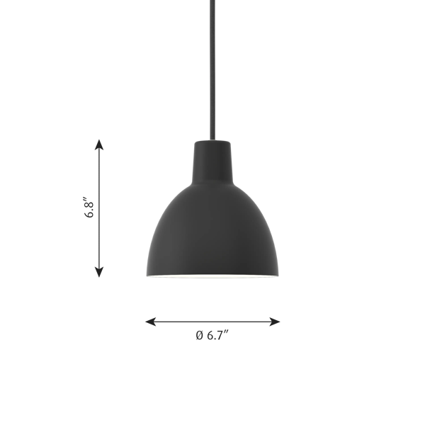 Toldbod Pendant dimensions