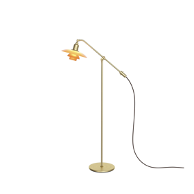 PH 3/2 The Water Pump Amberkleurige Glas Staande lamp