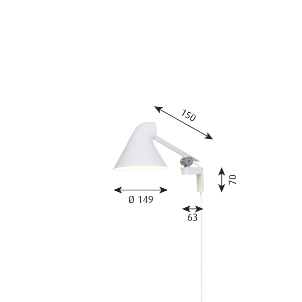 NJP 월 dimensions