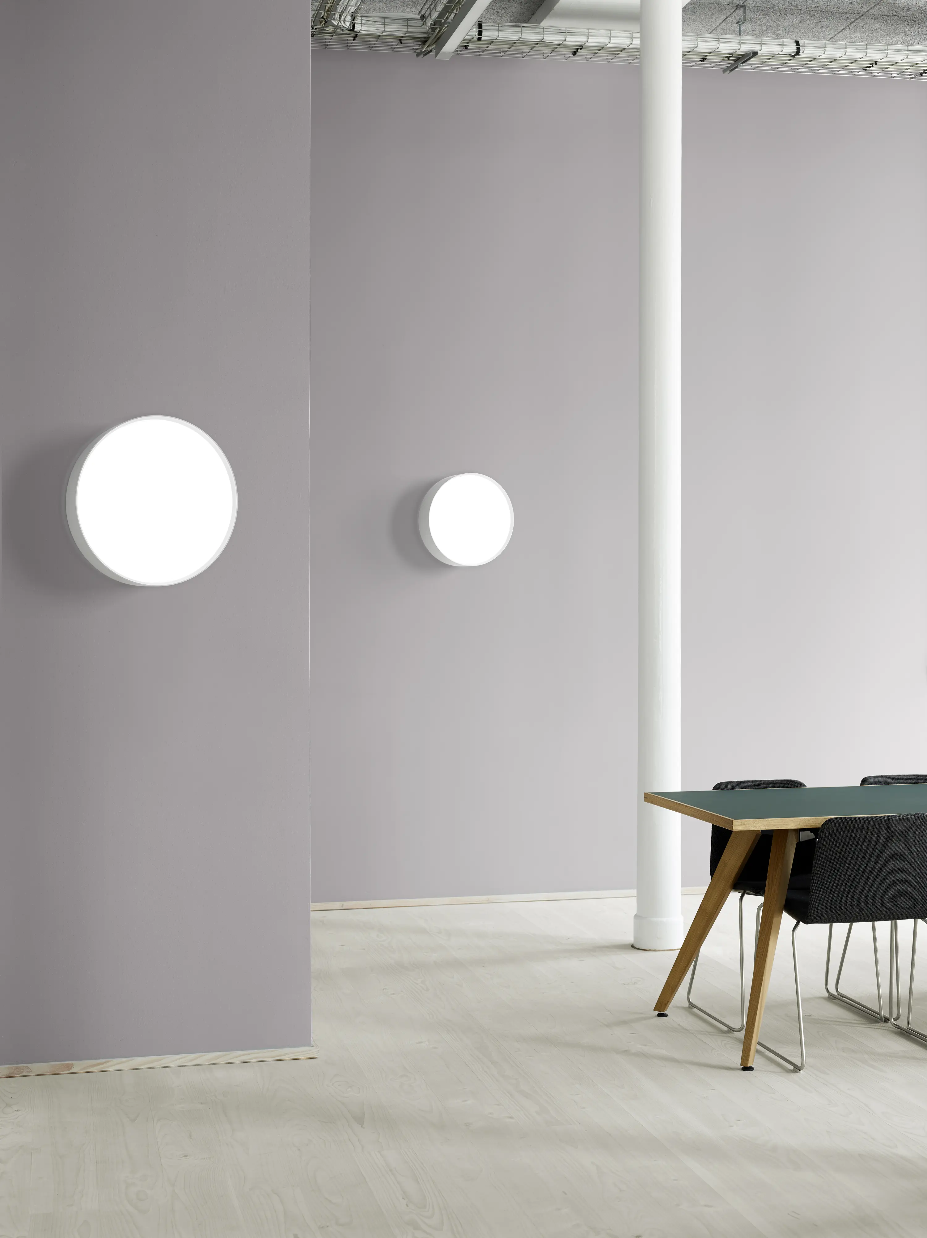 LP Slim Round Wall Lamp