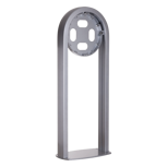 SKOT, U-POST WITH BASE PLATE, ALU