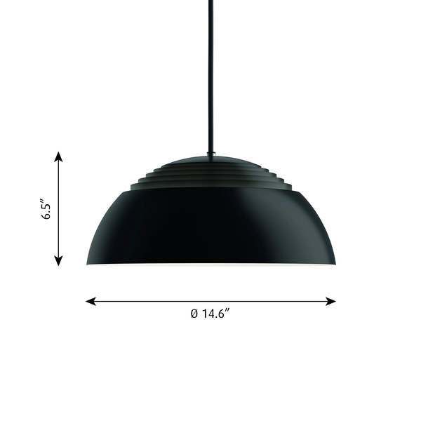 AJ Royal Pendant dimensions