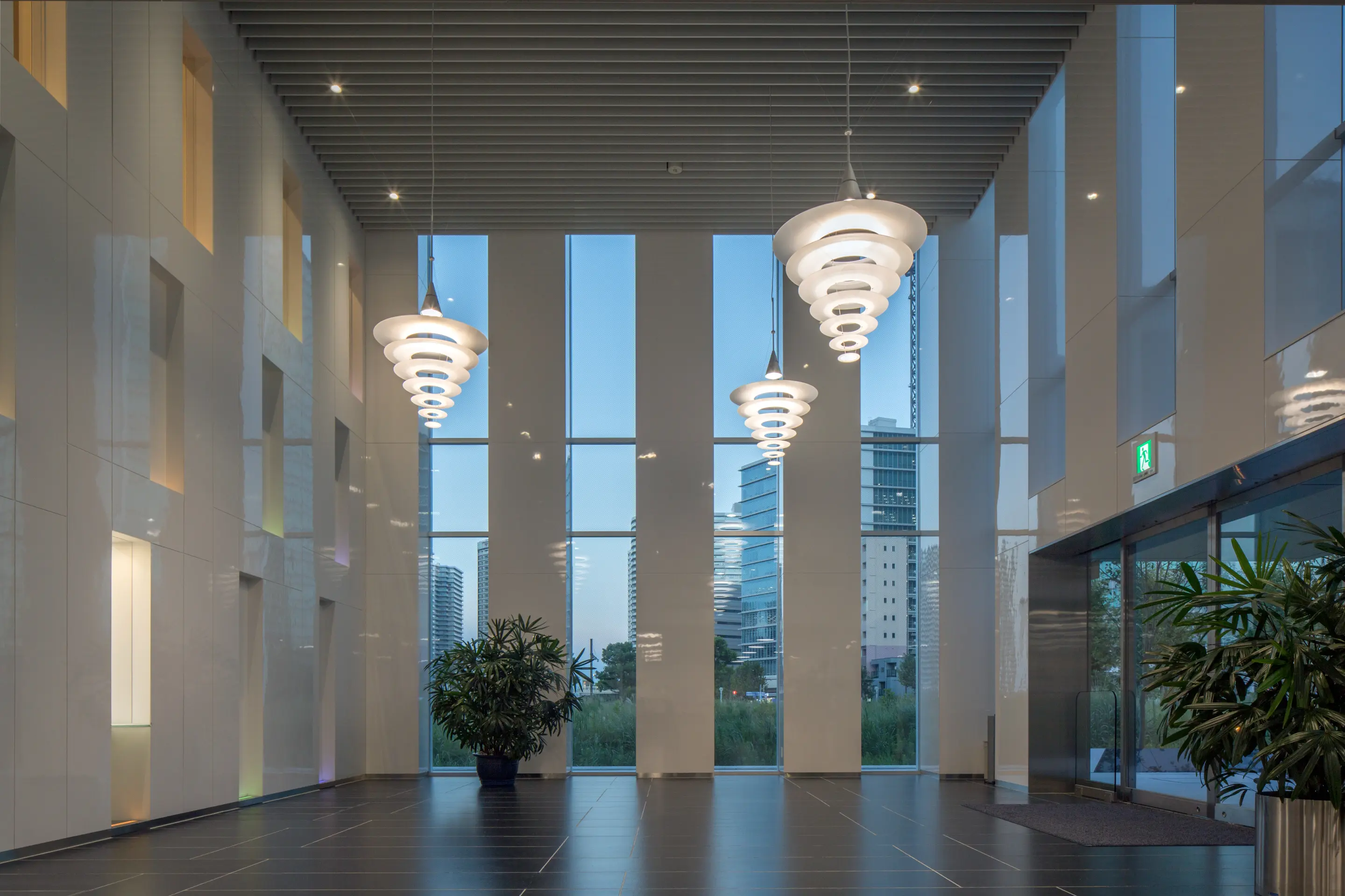 Enigma Pendant Brushed aluminium colour | Shoichi Uchiyama | Louis