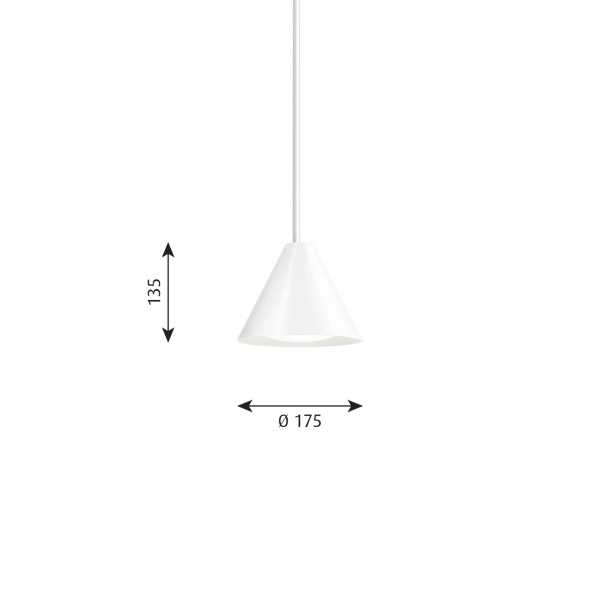 Keglen Pendant dimensions