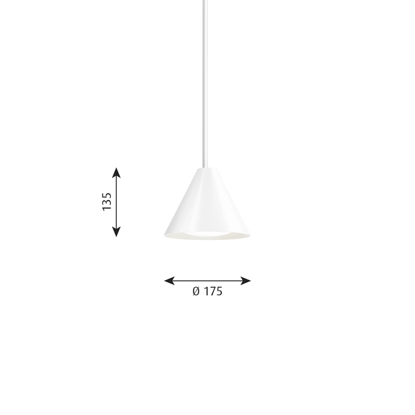 Keglen Pendant dimensions