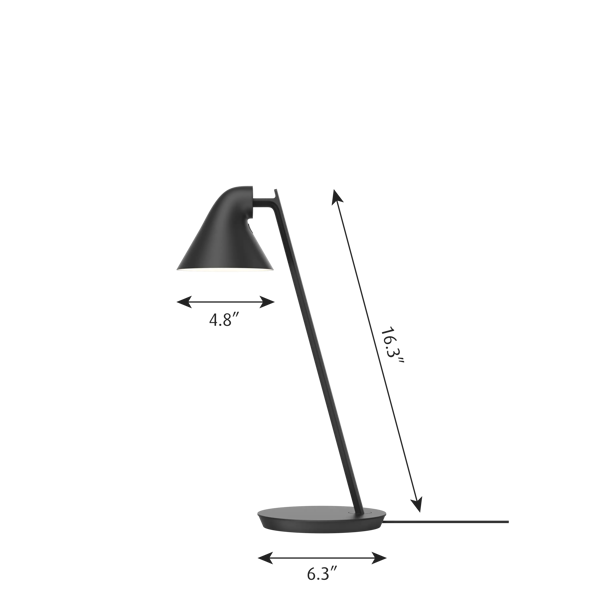 NJP Mini Table Lamp by Nendo | Louis Poulsen