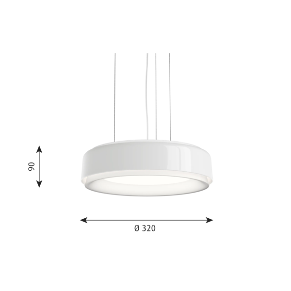 LP Grand Suspended dimensions