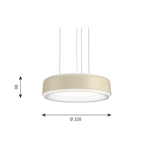 LP Grand Suspended dimensions