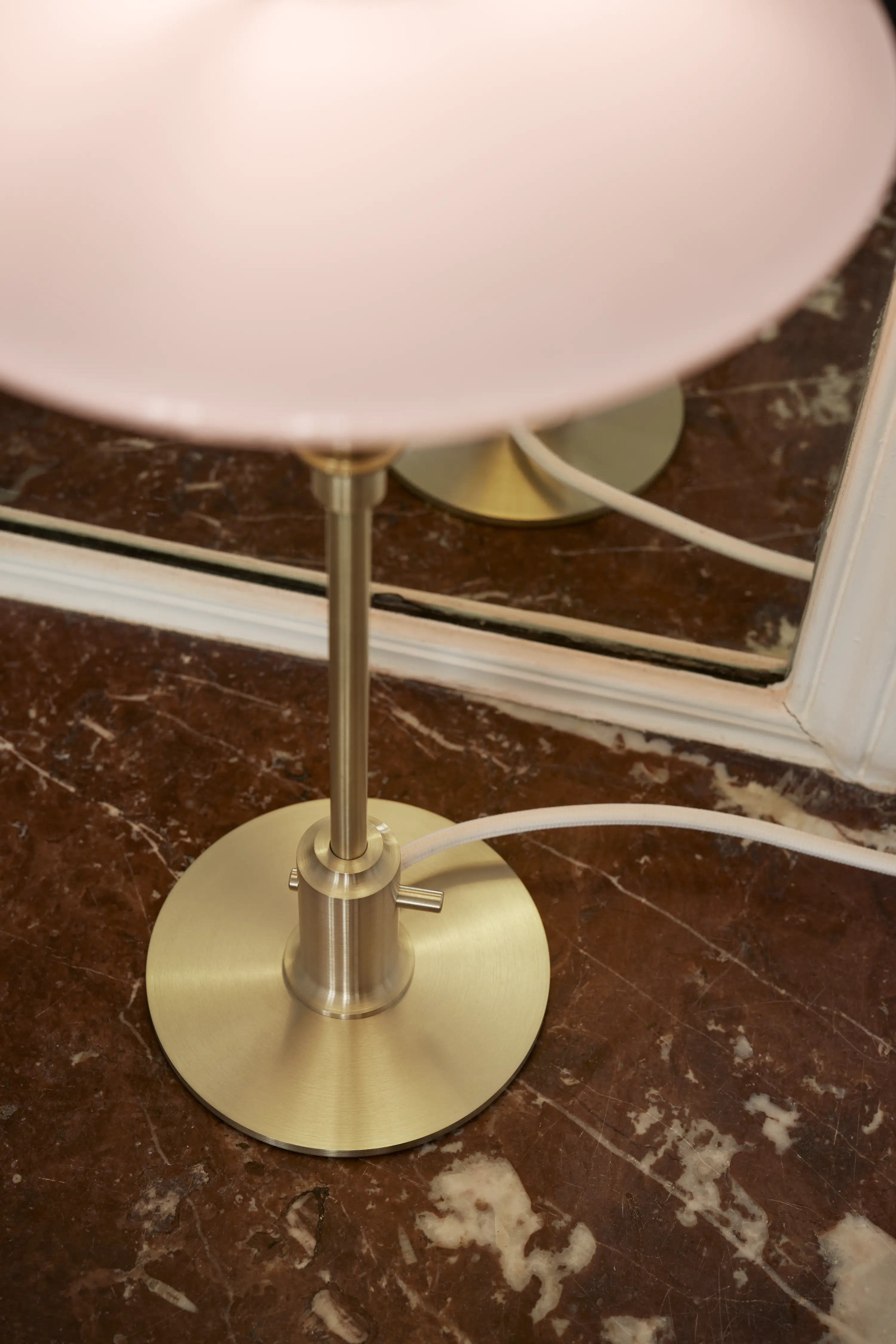 PH 2/1 Pale Rose Brass Table Lamp