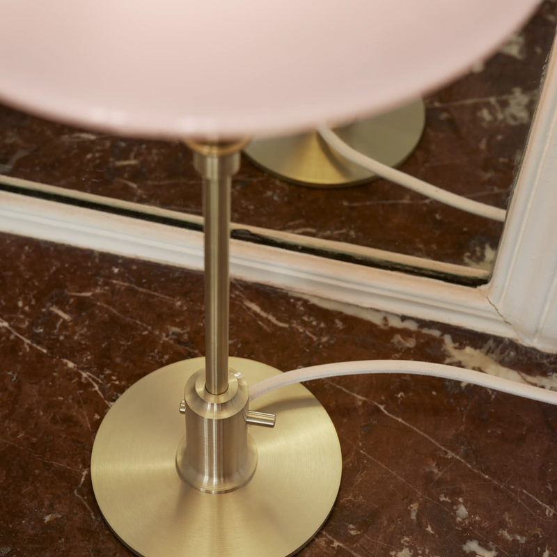 PH 2/1 Pale Rose Brass Table Lamp