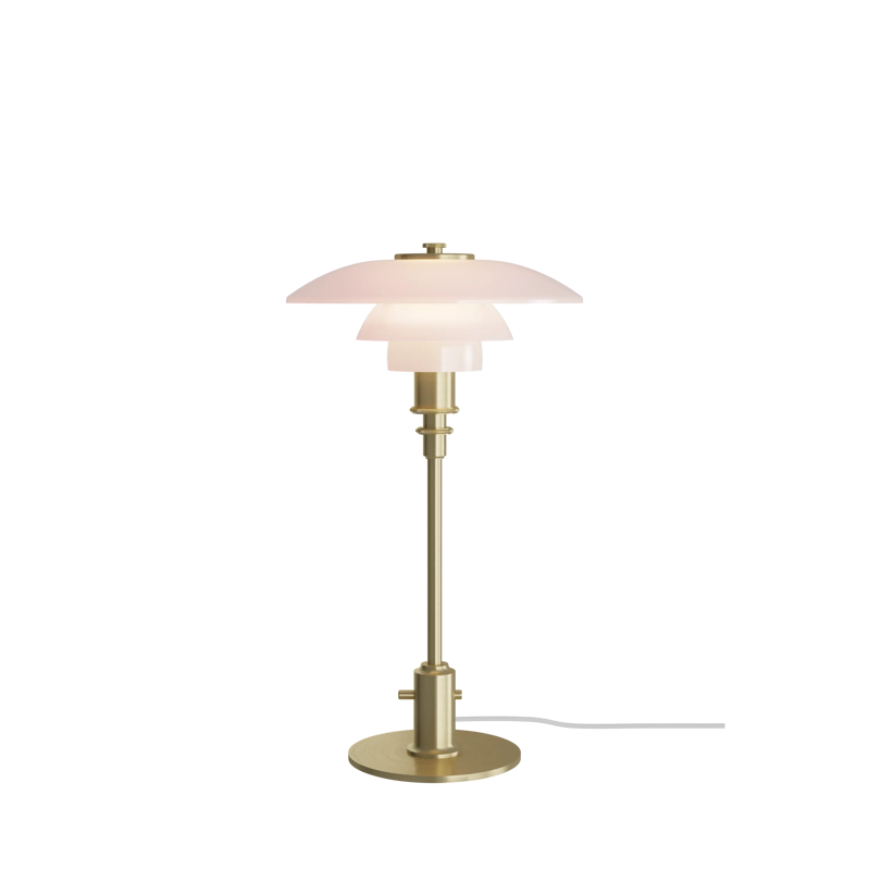 PH 2/1 Pale Rose Brass Table Lamp