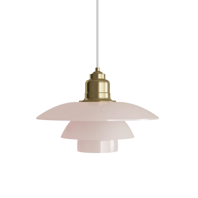 PH 3½-3 Pale Rose Brass Pendant
