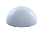 Panthella 320 Table Lamp shade Opal Blue Grey (V1)