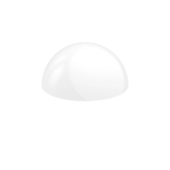 Panthella 160 Portable Lamp shade White Opal Acryl (V1/V2)