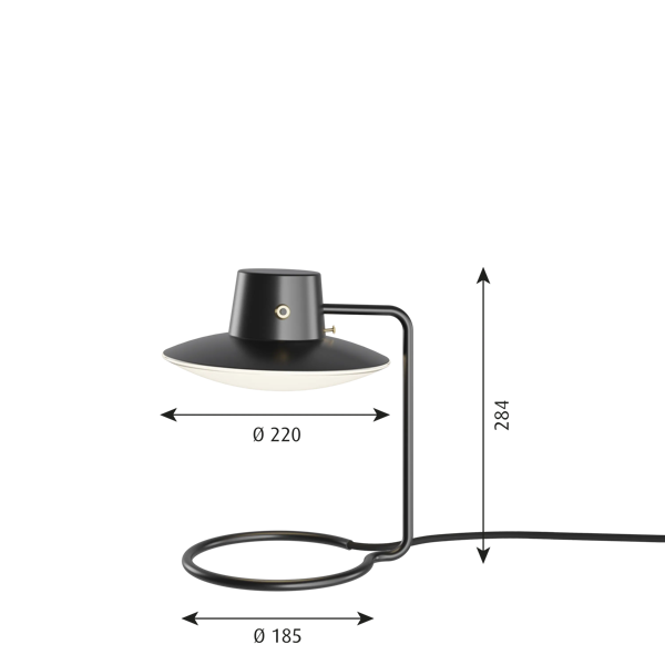 AJ Oxford by Arne Jacobsen | Table Lamps | Louis Poulsen