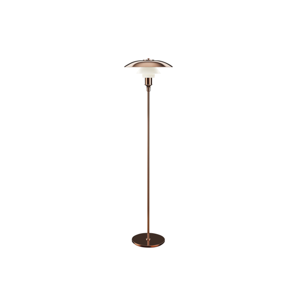 PH 3½-2½ Copper Floor Lamp dimensions