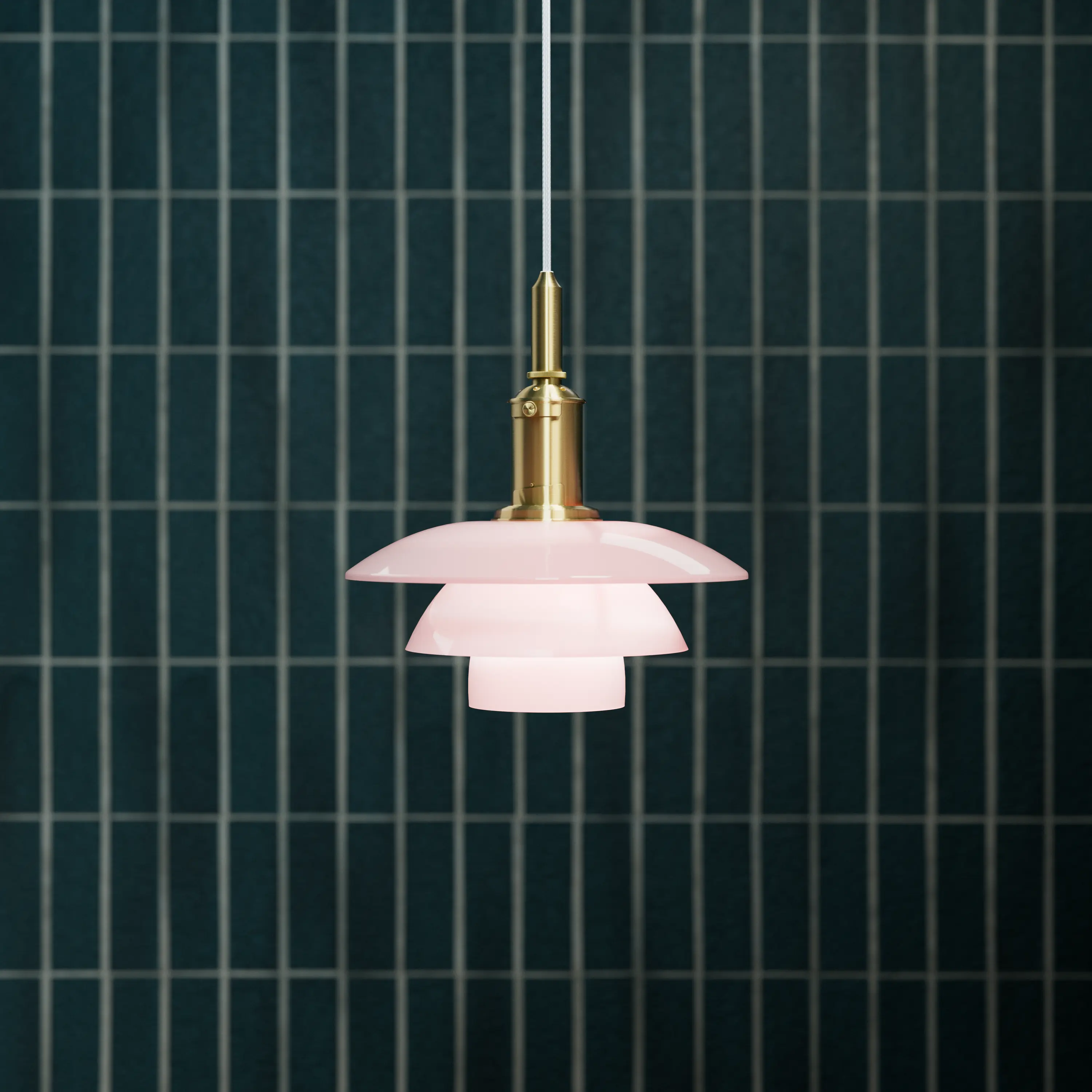PH 3/3 Pale Rose Pendant | Louis Poulsen