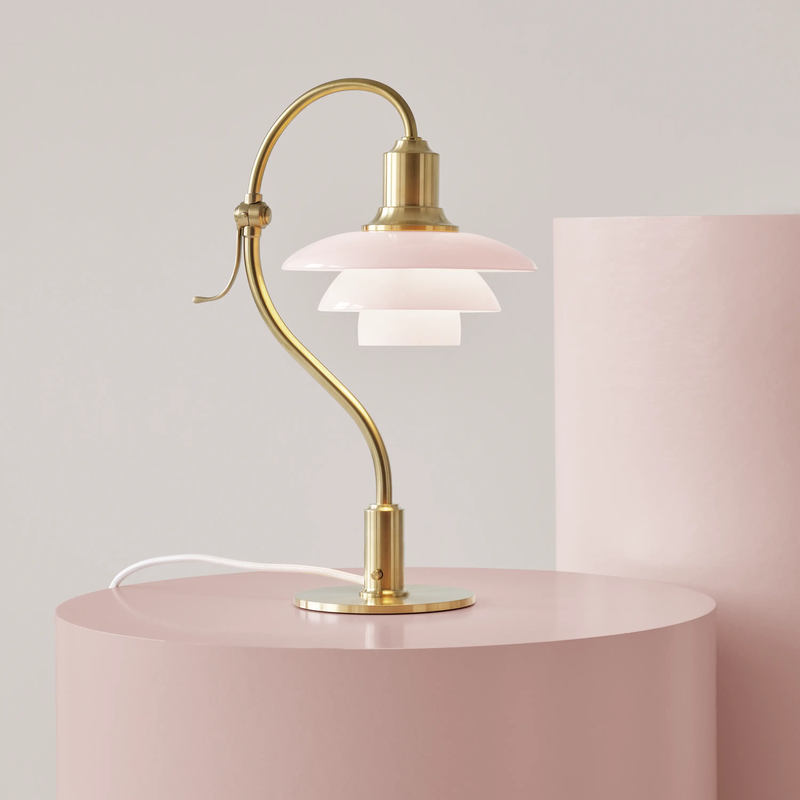 PH 2/2 Question Mark Pale Rose Table Lamp