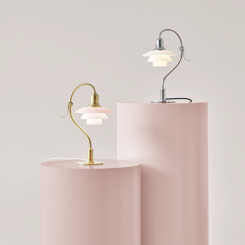 PH 2/2 Question Mark Chrome Table Lamp