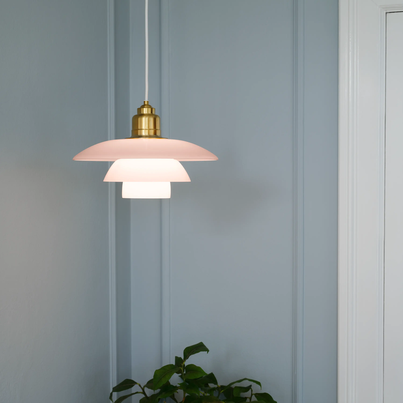 PH 3½-3 Pale Rose Brass Pendant