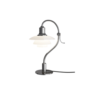 PH 2/2 Question Mark Chrome Tafellamp