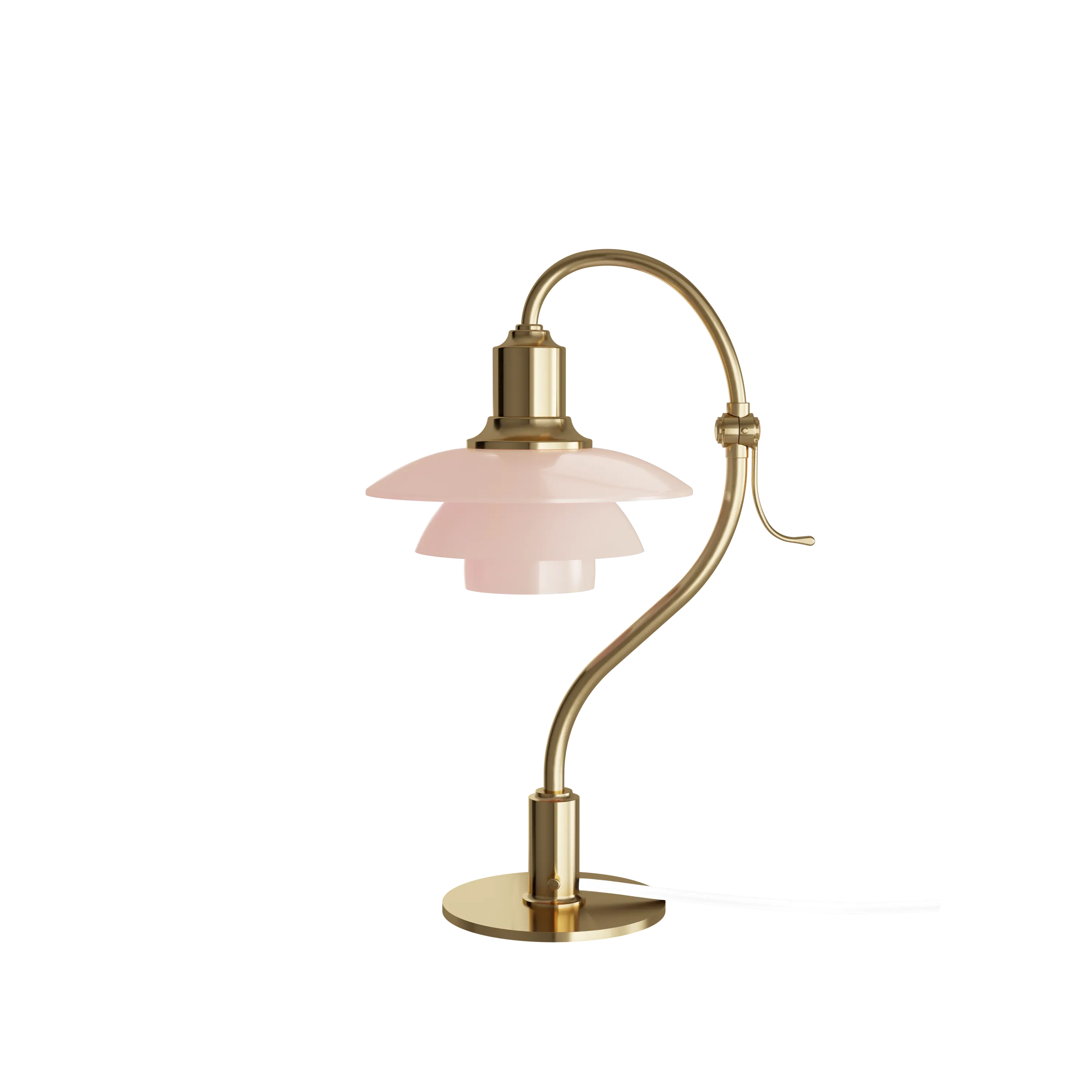 PH 2/2 Question Mark Table Lamp - Pale Rose | Louis Poulsen