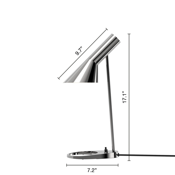 AJ Mini Table Lamp dimensions