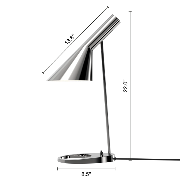 AJ Table Lamp dimensions