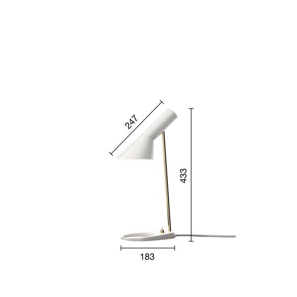 AJ Mini Anniversary Edition dimensions