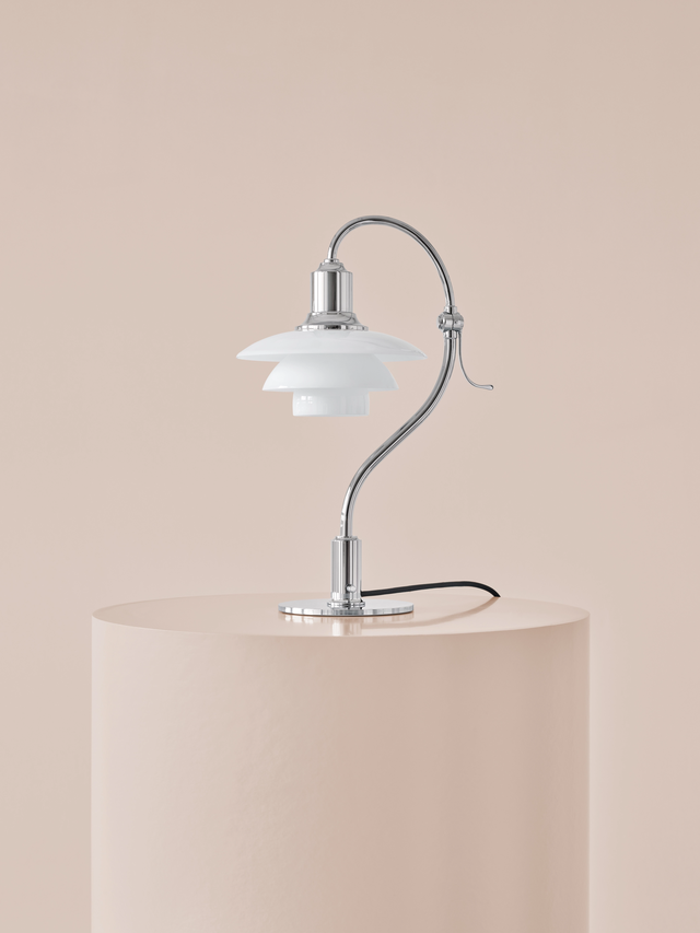 PH 2/2 Question Mark Chrome Table Lamp