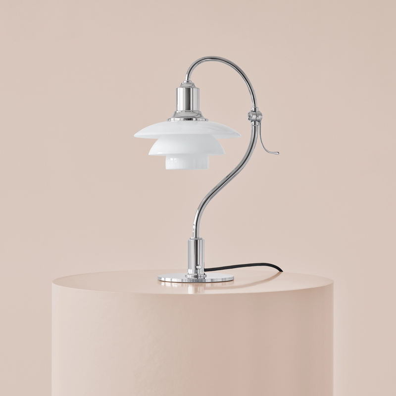 PH 2/2 Question Mark Chrome Table Lamp