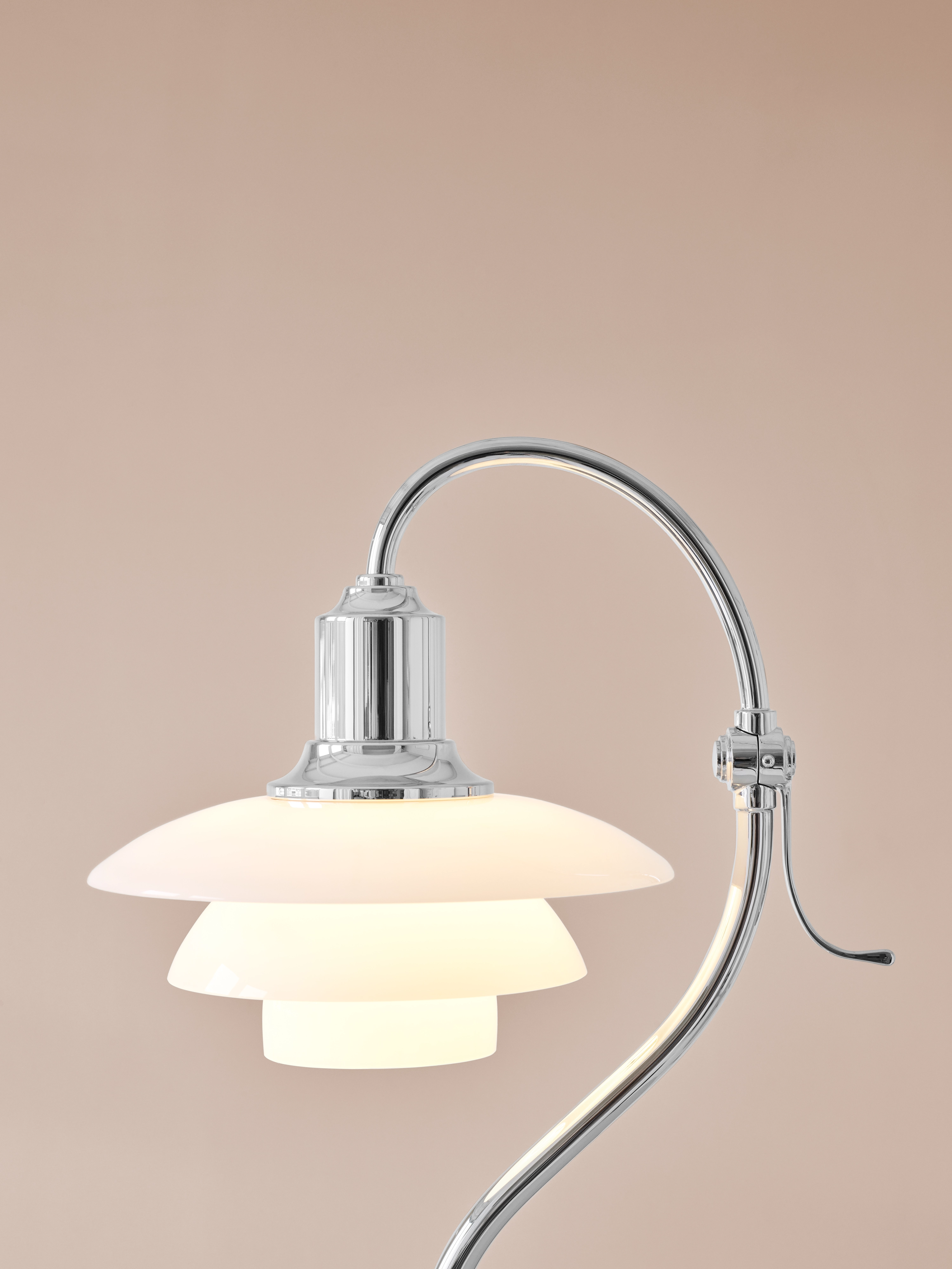 PH 2/2 Question Mark Chrome Table Lamp