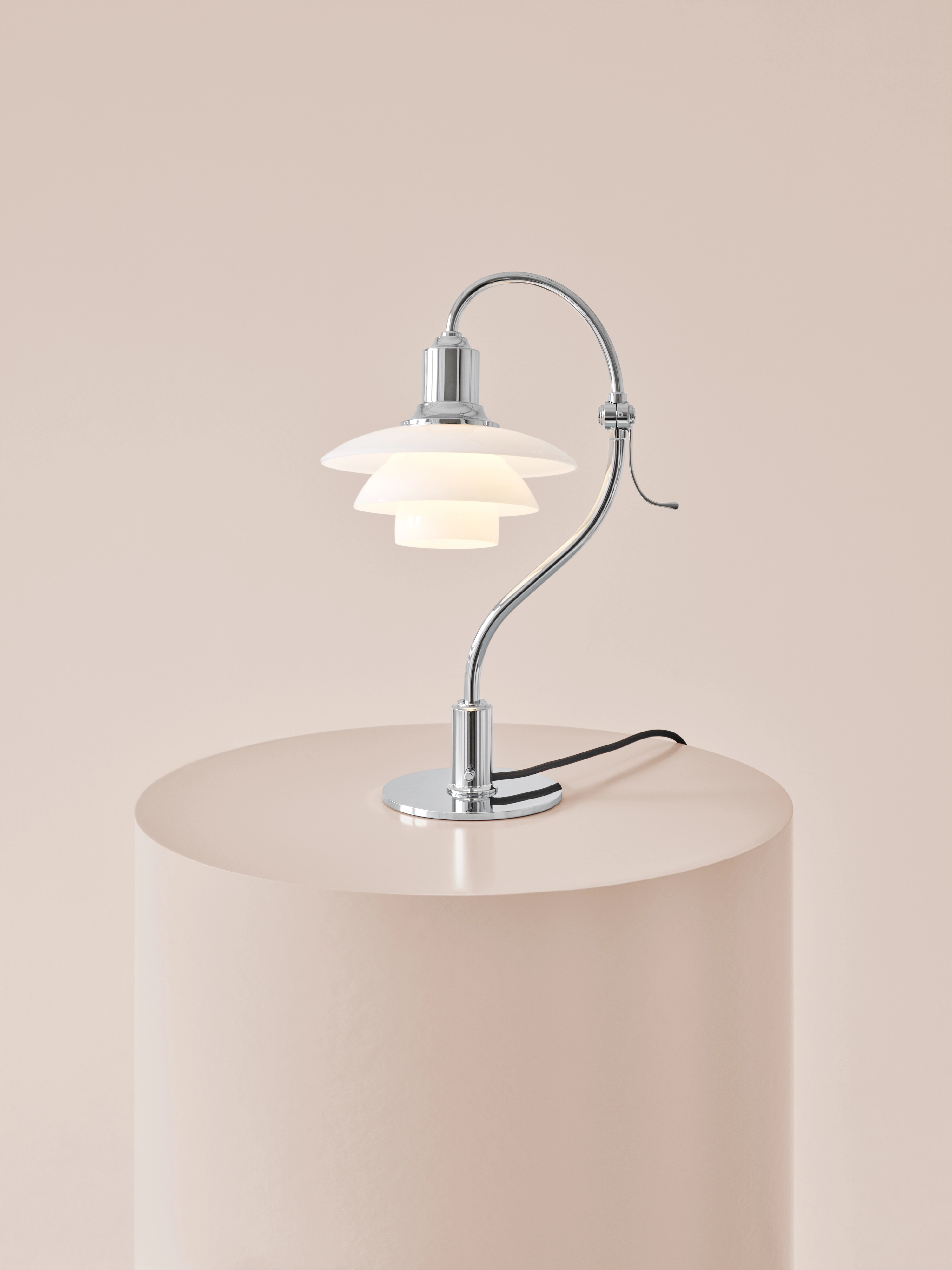 PH 2/2 Question Mark Chrome Table Lamp