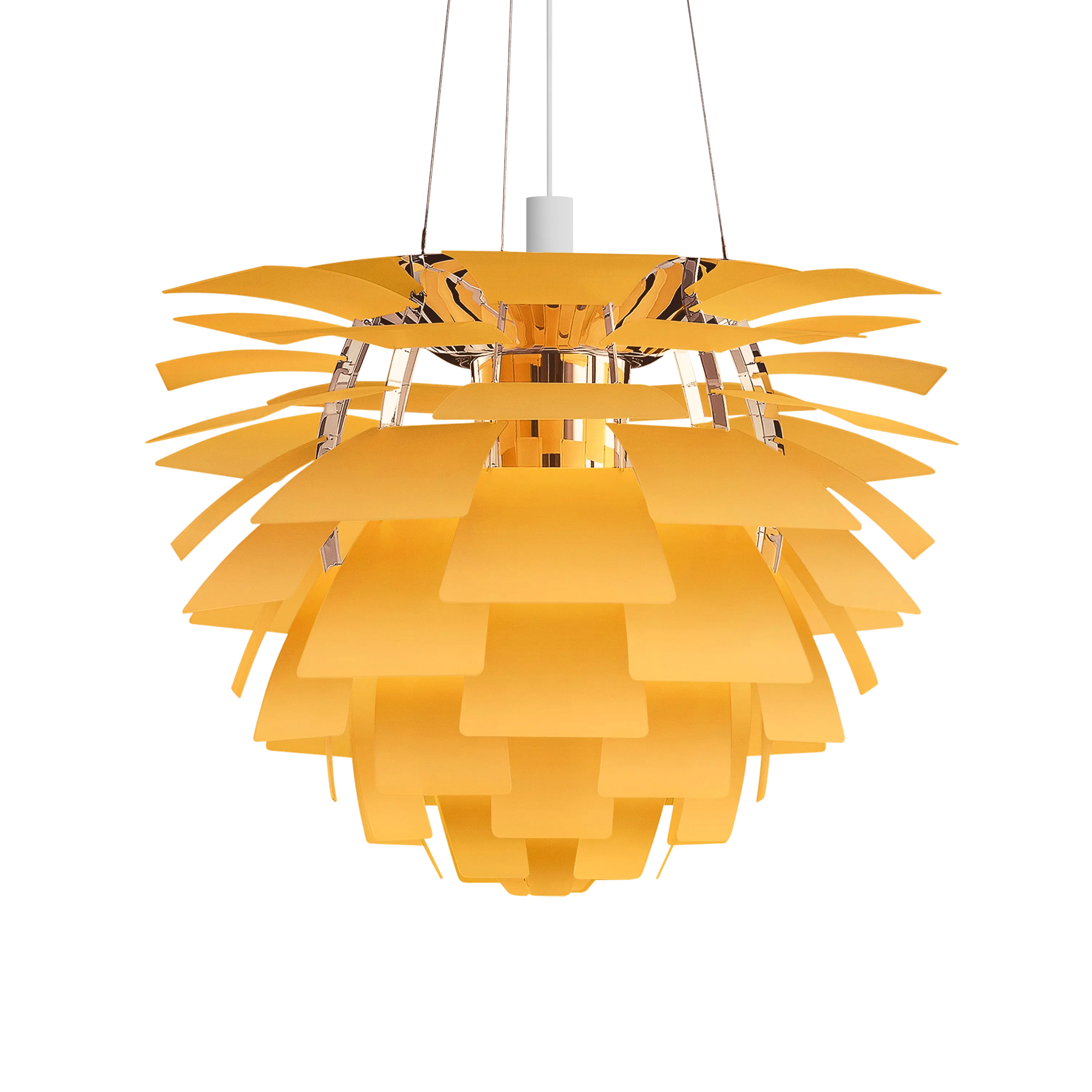 美品 LIGHTING ARUT FALF GENEREPUNIN ゲネレプニン PH Artichoke Yellow Glass | Poul Henningsen | Louis Poulsen