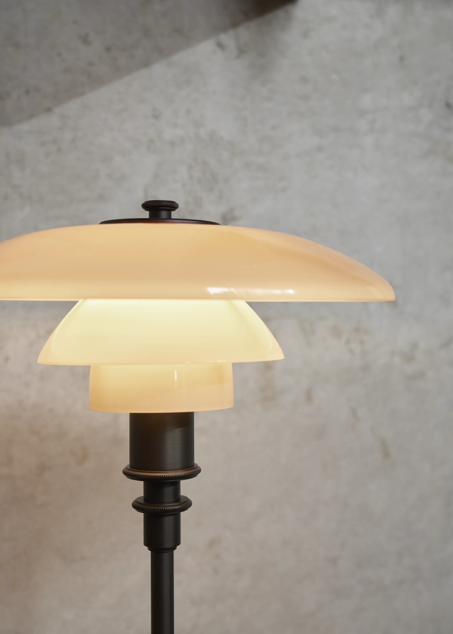 PH 2/1 Dusty Terracotta Tafellamp